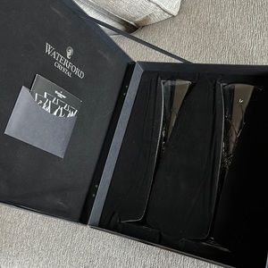 Waterford Crystal - champagne flutes (set of two)